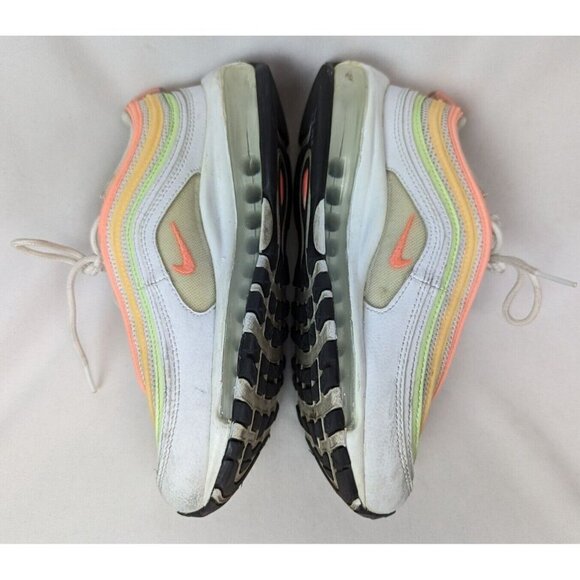Nike Air 6.5 Max 97 Essential White Melon Mint Volt Shoes Sneakers Multicolored - Picture 10 of 16